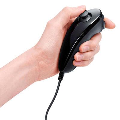 NINTENDO Wii Controller Nunchuck Black - 5