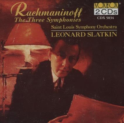 3 Sinfonie - CD Audio di Sergei Rachmaninov,Leonard Slatkin,Saint Louis Symphony Orchestra