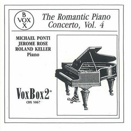 Romantic Piano Concerto vol.4 - CD Audio