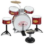 Rock Drummer. Batteria Metallizzata. Bontempi (51 5240)