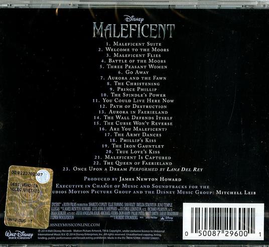 Maleficent (Colonna sonora) - CD Audio di James Newton-Howard - 2