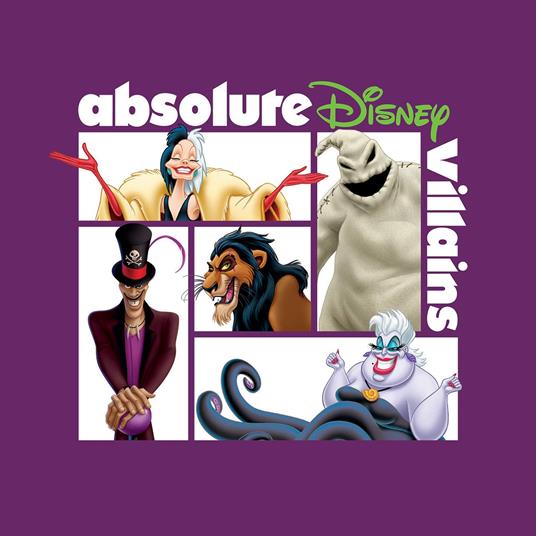 Absolute Disney: Villains - CD Audio