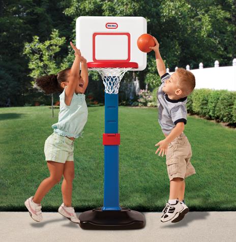 Little Tikes TotSports Easy Score Basketball Set Portatile Quadrato Plastica - 3