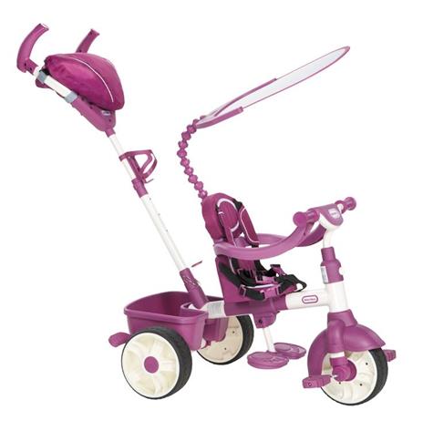 Little Tikes 4 in 1 Sports Edition Trike triciclo Trazione anteriore Verticale Bambini - 12