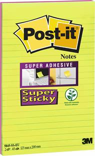 2 Blocchetti Post-it Notes Super Sticky