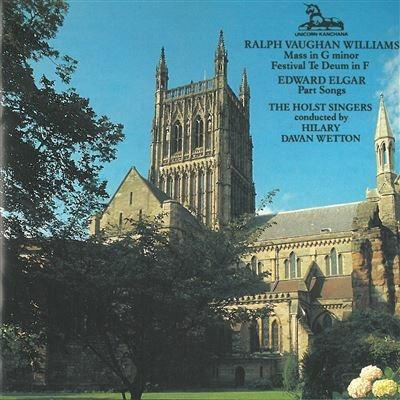 Festival Te Deum per coro e organo - CD Audio di Ralph Vaughan Williams,Hilary Davan Wetton,John Birch