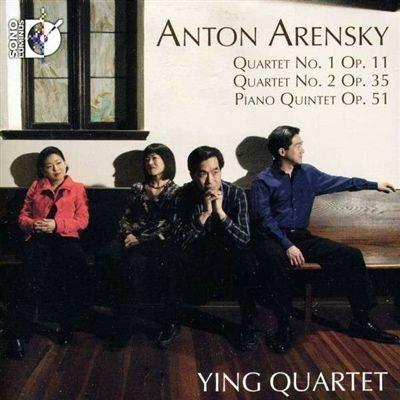 Quartetto n.1 Op.11, Quartetto n.2 Op.35, Quintetto per Pianoforte Op.51 - CD Audio di Anton Arensky