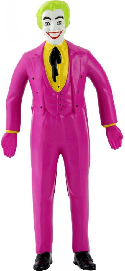 Nj Croce Dc Comics Batman 1966 Tv Series The Joker Bendable Figure New