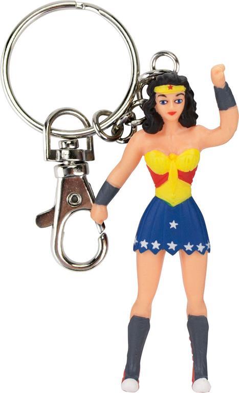 Dc Comics Keychain Portachiavi Wonder Woman Bendable Mini Figure - 2