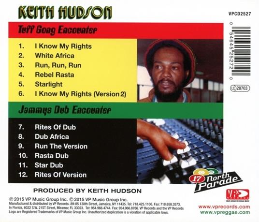 Tuff Gong Encounter - CD Audio di Keith Hudson - 2