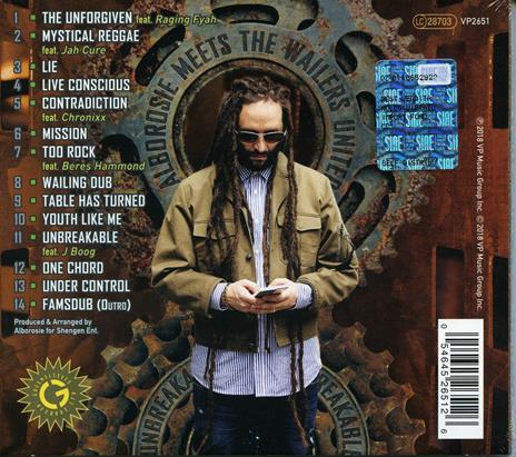 Unbreakable - CD Audio di Wailers,Alborosie - 2