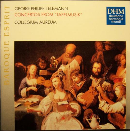 Concerti da Tafelmusik - CD Audio di Georg Philipp Telemann