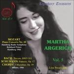 Legendary Treasures 5 - CD Audio di Martha Argerich