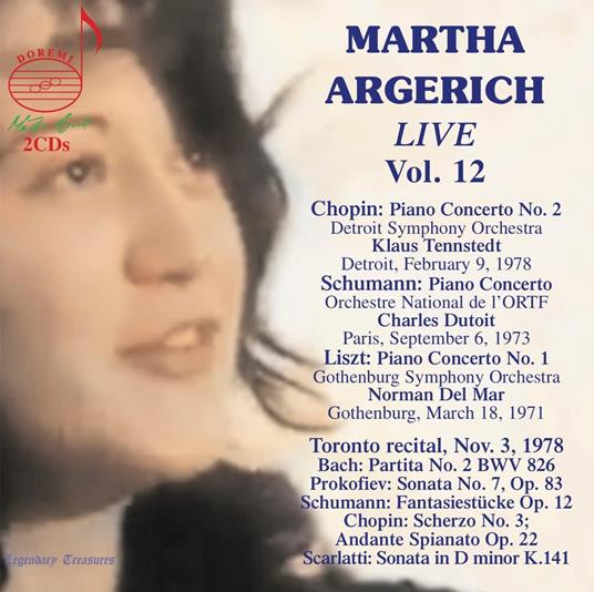 Live, Vol. 12 - CD Audio di Martha Argerich