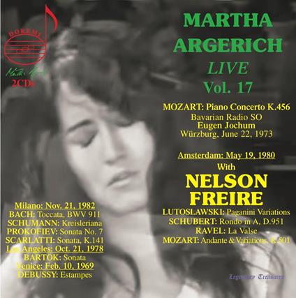 Live, Vol. 17 (2 Cd) - CD Audio di Martha Argerich