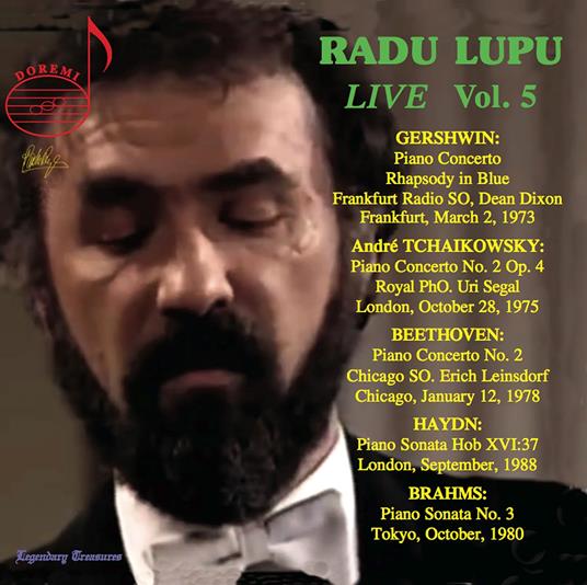 Radu Lupu - Live, Vol. 5 (2 Cd) - CD Audio di Radu Lupu