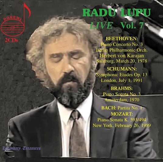 Radu Lupu: Live, Vol. 7 - CD Audio di Radu Lupu