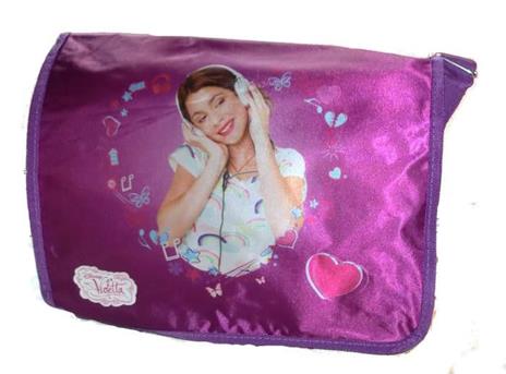 Kids Disney Violetta Bag Messenger Postino Borsa Tracolla Nuova - 2