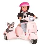 Og Dolls BD37389Z. Scooter With Side Car