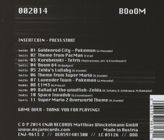 Music from Videogames - CD Audio di Booom - 2