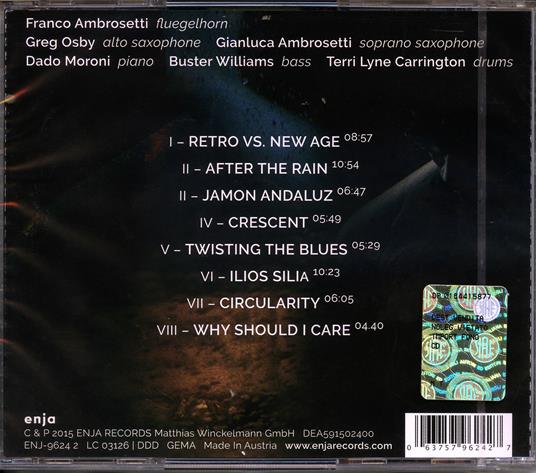 After the Rain - CD Audio di Franco Ambrosetti - 2