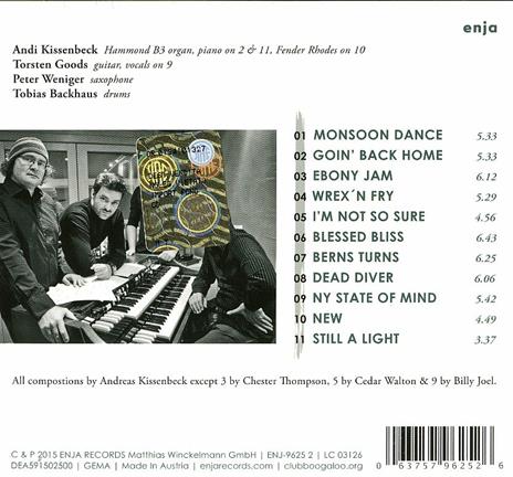 Monsoon Dance - CD Audio di Andi Kissenbeck - 2