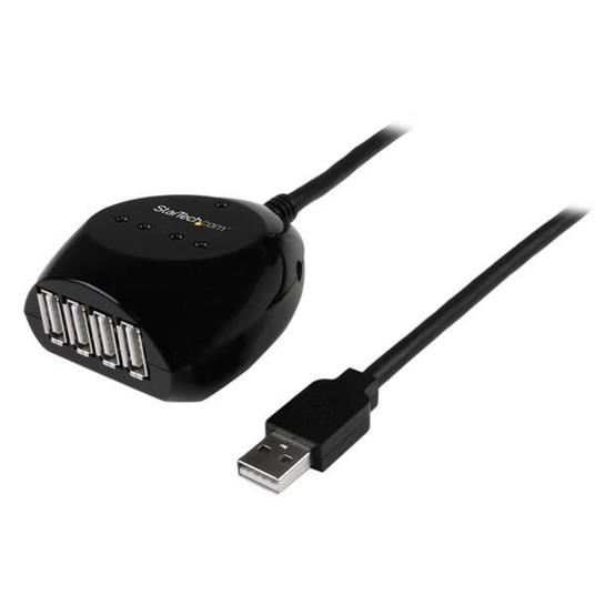 StarTech.com Cavo prolunga attivo USB HUB a 4 porte - Cavo Estensione  amplificato USB 2.0 Maschio / Femmina da 15 m - StarTech.com - Informatica  | IBS