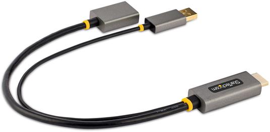 StarTech.com Cavo adattatore da HDMI a DisplayPort da 30 cm - Convertitore  attivo da HDMI 2.0