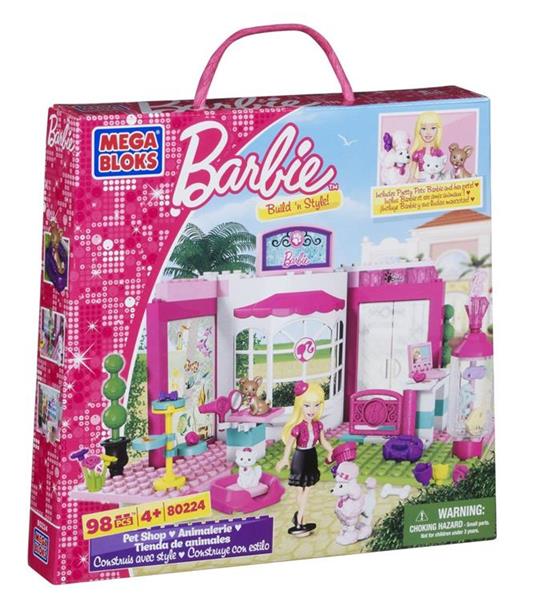 Barbie e il negozio di animali - Mega Bloks - Edifici e architettura -  Giocattoli | IBS
