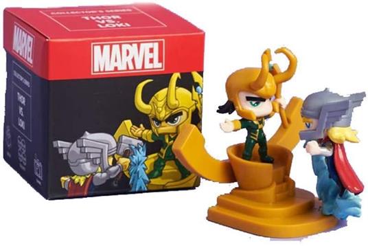 Lootcrate Marvel Exclusive Collectors 2017 Thor Vs Loki 8 Cm Pvc Mini Figure