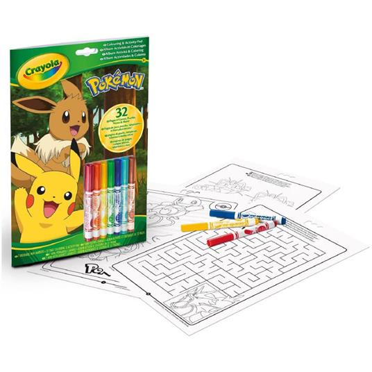 Album Attivita Coloring Pokemon - Nm - Lettura e scrittura - Giocattoli