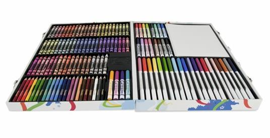 CRAYOLA- Valigetta Dipingi e Crea, 65 Pezzi, Regalo per Bambini, attività  Creativa, età 4,5,6,7+, Multicolore, 04-1169