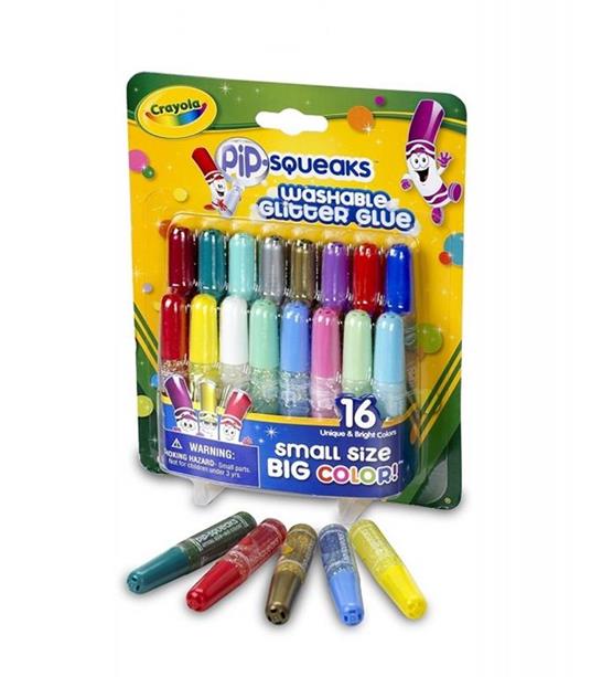 16 Mini Colle Glitter Lavabili