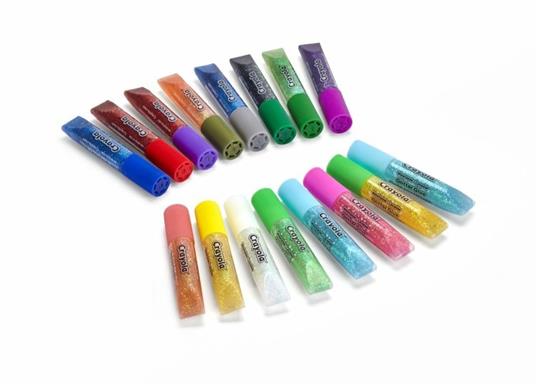 16 Mini Colle Glitter Lavabili - 3