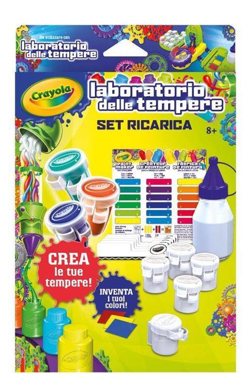 Ricarica per Laboratorio delle tempere - Crayola - Pittura - Giocattoli |  IBS