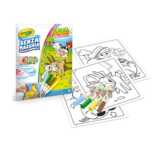 Crayola Color Wonder - Coloring Set Color Wonder Amici Della Fattoria