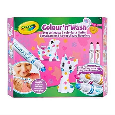 CRAYOLA Color'N'Wash My Coloring Animals Emoji - 2