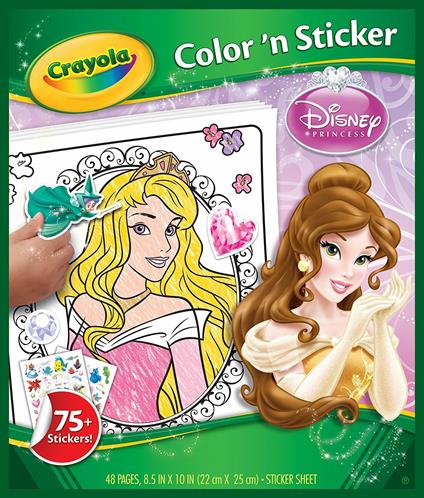 Set di immagini da colorare Crayola Ragazza, Scatola