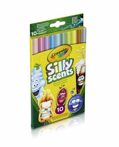 CRAYOLA 10 PENNARELLI LAVABILI PUNTA MEDIA I PROFUMELLI