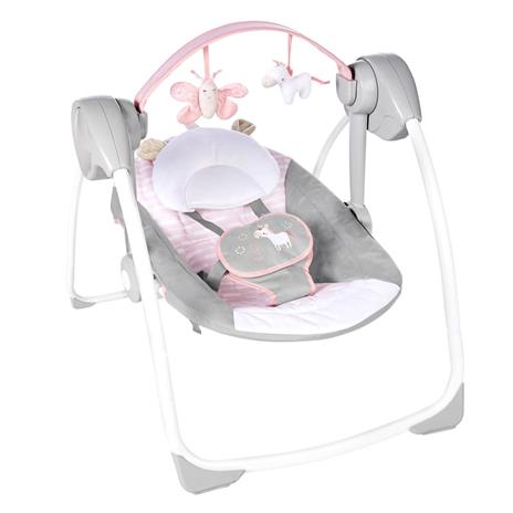 Ingenuity Altalena Portatile Bambini Comfort 2 Go Flora the Unicorn - 2