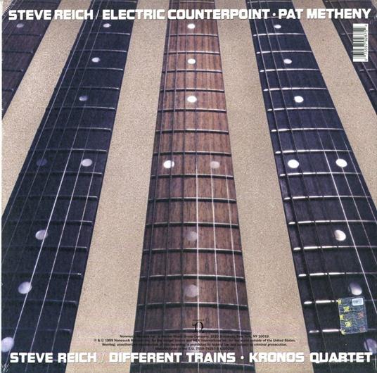 Different Trains - Electric Counterpoint - Vinile LP di Steve Reich - 2
