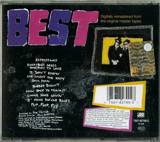 Best of the Blues Brothers - CD Audio di Blues Brothers - 2