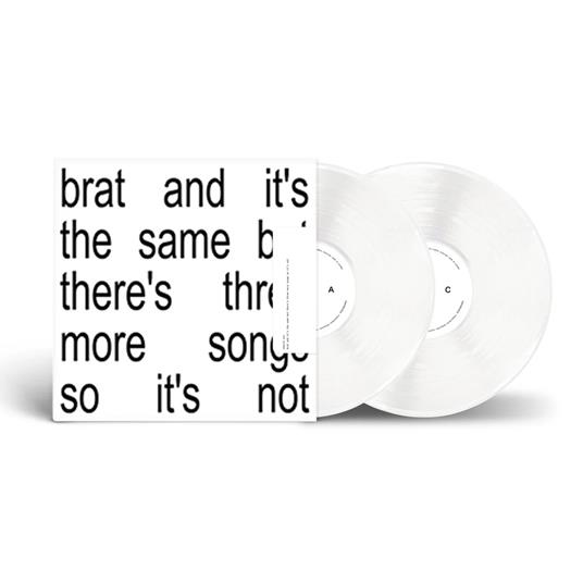 Brat and It's the Same but There's Three More Songs so It's Not (2 LP Coloured) - Vinile LP di Charli XCX