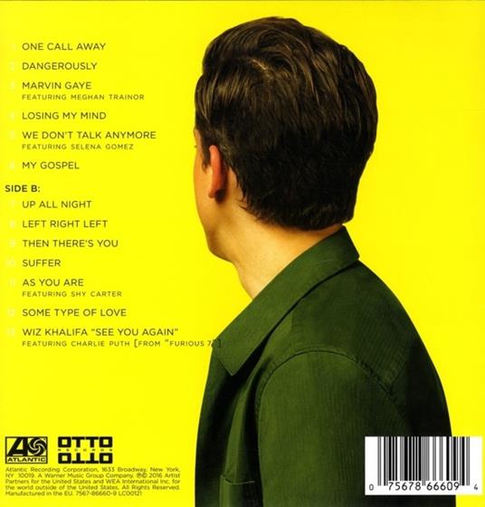 Nine Track Mind - Vinile LP di Charlie Puth - 2