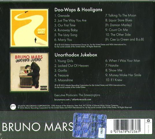 Unorthodox Jukebox: Mars Bruno: : CD e Vinili}