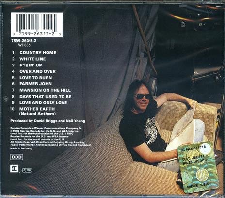 Ragged Glory - CD Audio di Neil Young,Crazy Horse - 2