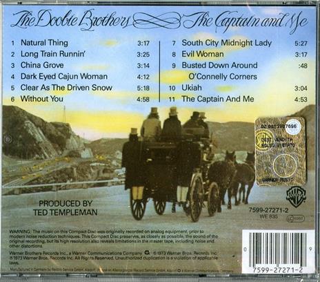 Captain and Me - CD Audio di Doobie Brothers - 2