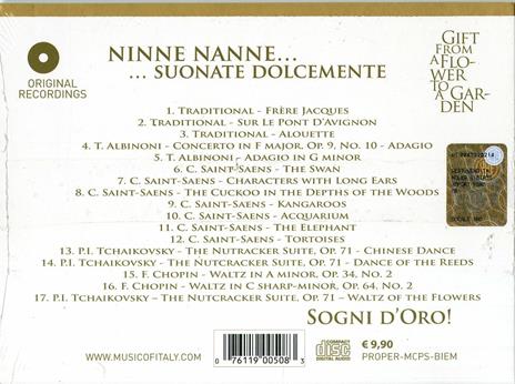 Buonanotte Fiorellino! Dolci Ninne Nanne Al Carillon - CD Audio - 2