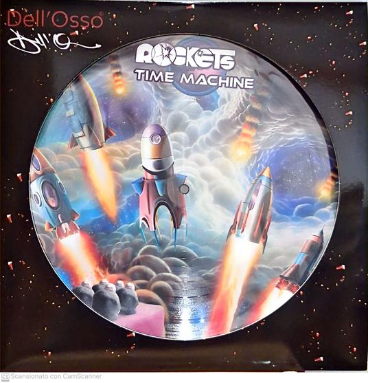 Time Machine (Picture Disc Vinile Gatefold Numerato Limited Edt.) - Vinile LP di Rockets