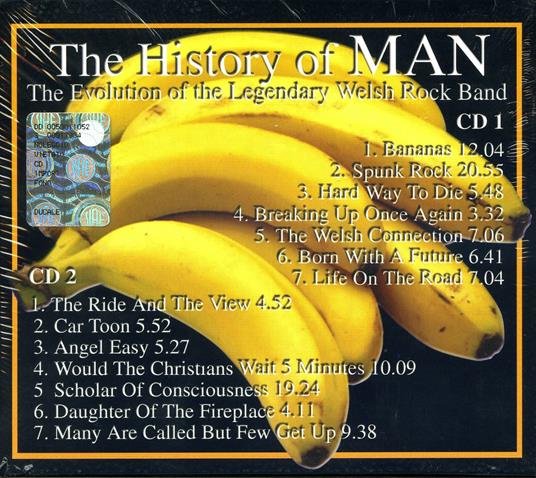 The History of Man - CD Audio di Man - 2